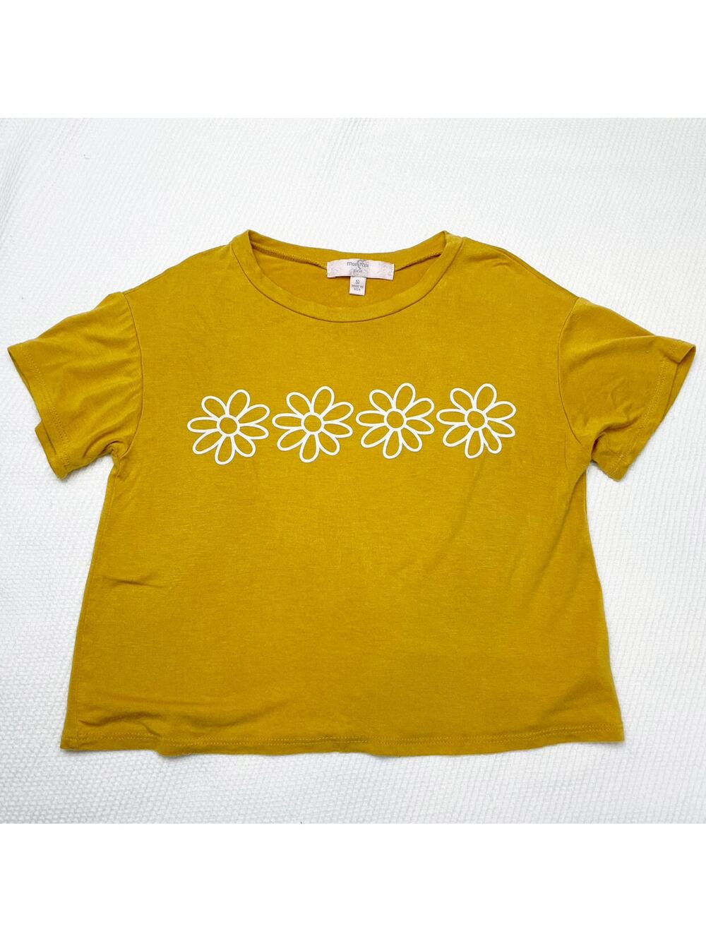 Moa Moa Girls Cropped Tee